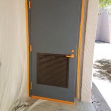 Metal Door Painting